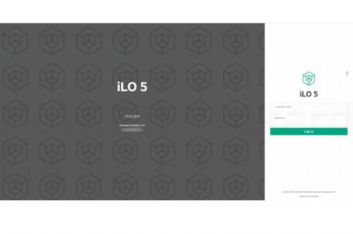 معرفی سرویس iLO 5 Web Interface - آوا فناوری ماندگار